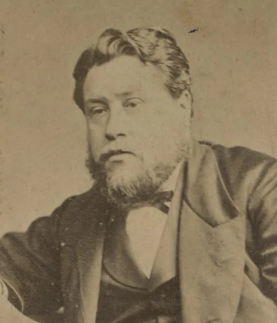 Fotografia de Charles Haddon Spurgeon, década de 1870